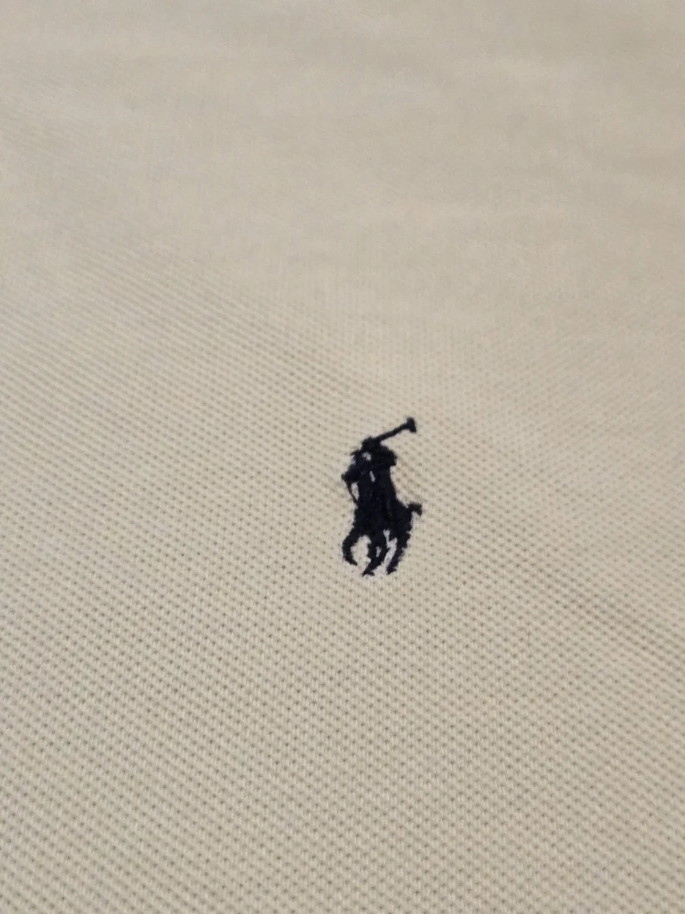 Ralph Lauren Men's Pale Yellow Polo with Black Pony